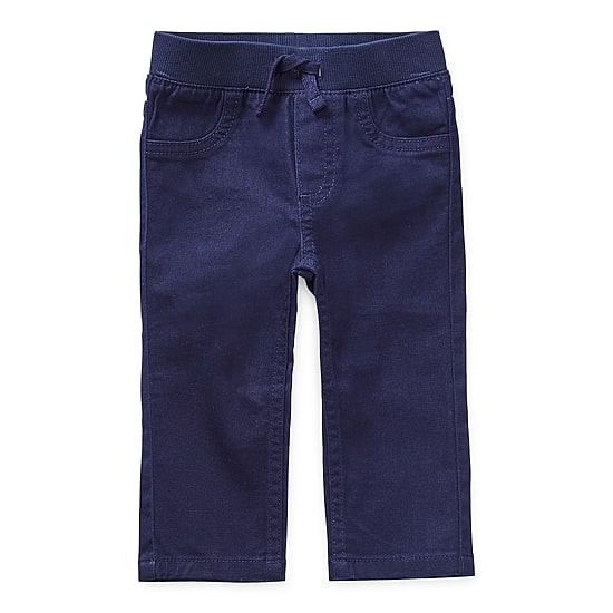Okie Dokie Baby Boys Straight Original Fit Pull-On Pant