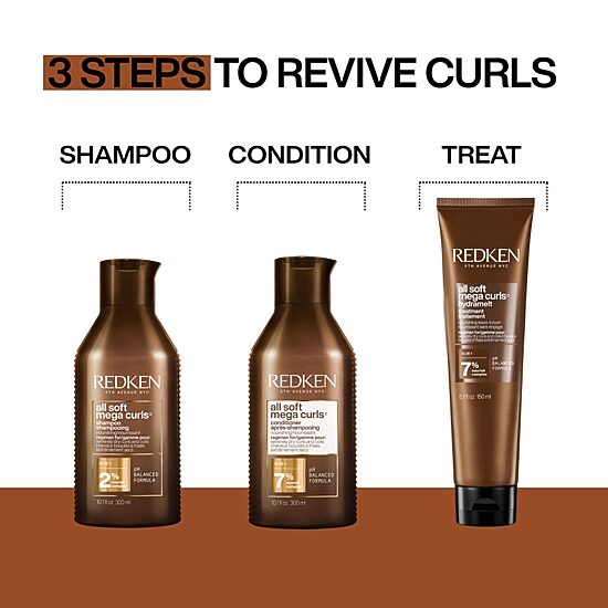 Redken All Soft Mega Curls Shampoo - 10.1 oz.