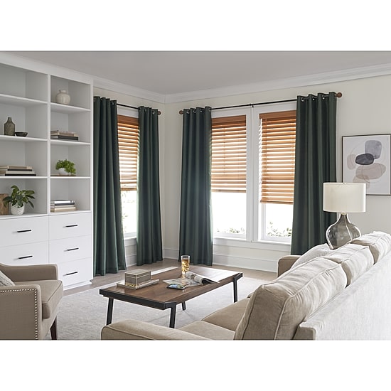 Max Blackout Mystique Grommet Top 100% Blackout Single Curtain Panel