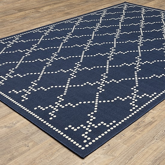 Covington Home Martinique Trellis Indoor Outdoor Rectangular Accent Rug