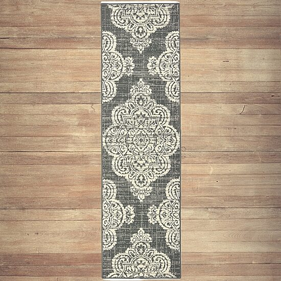 Covington Home Martinique Center 2'3"X7'6" Medallion Indoor Outdoor Rectangular Runner