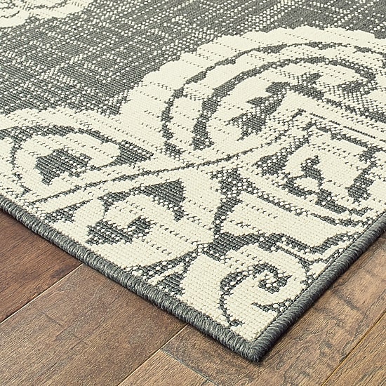 Covington Home Martinique Center Medallion Indoor Outdoor Rectangular Area Rug