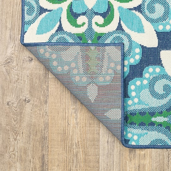 Covington Home Medallion Indoor Outdoor Rectangular Accent Rug