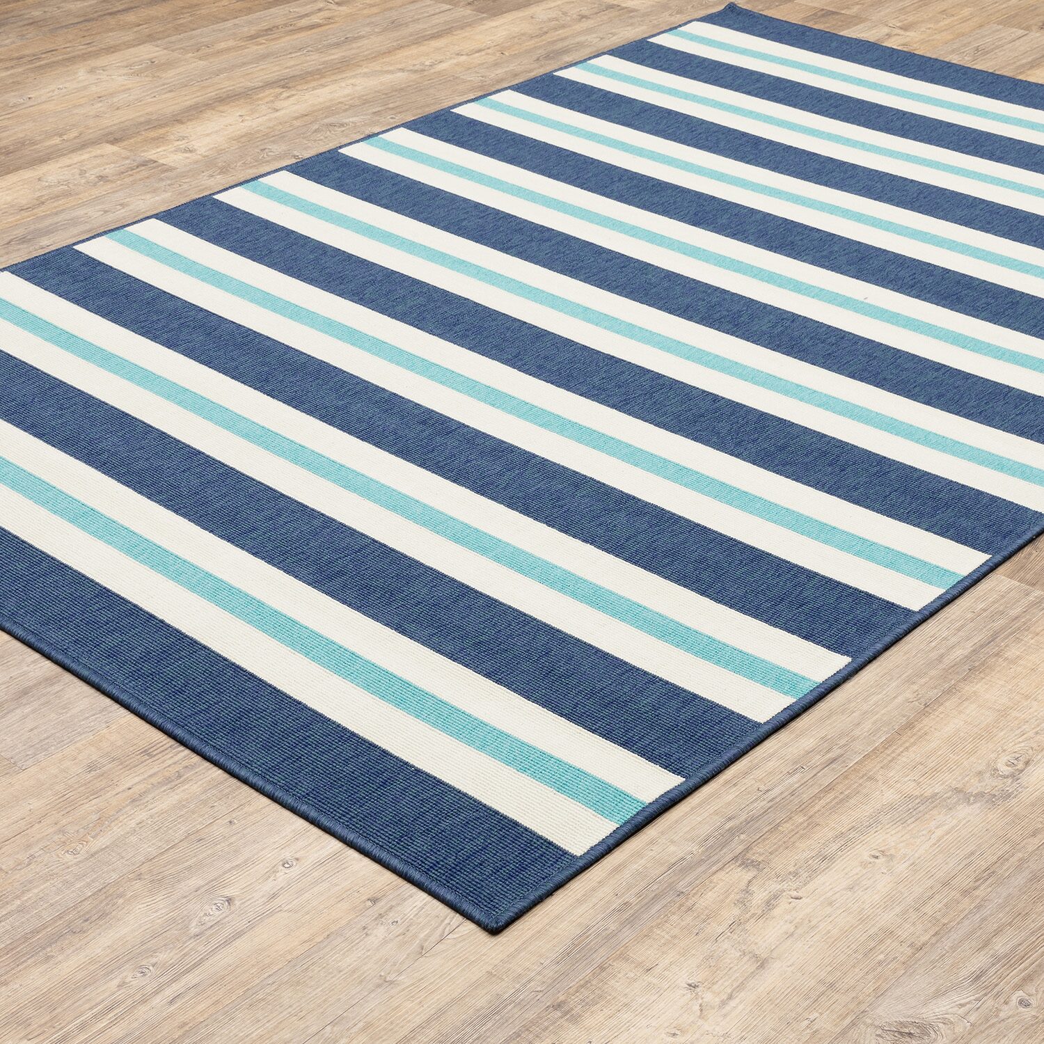 Covington Home Marquesas Striped Indoor Outdoor Rectangular Accent Rug