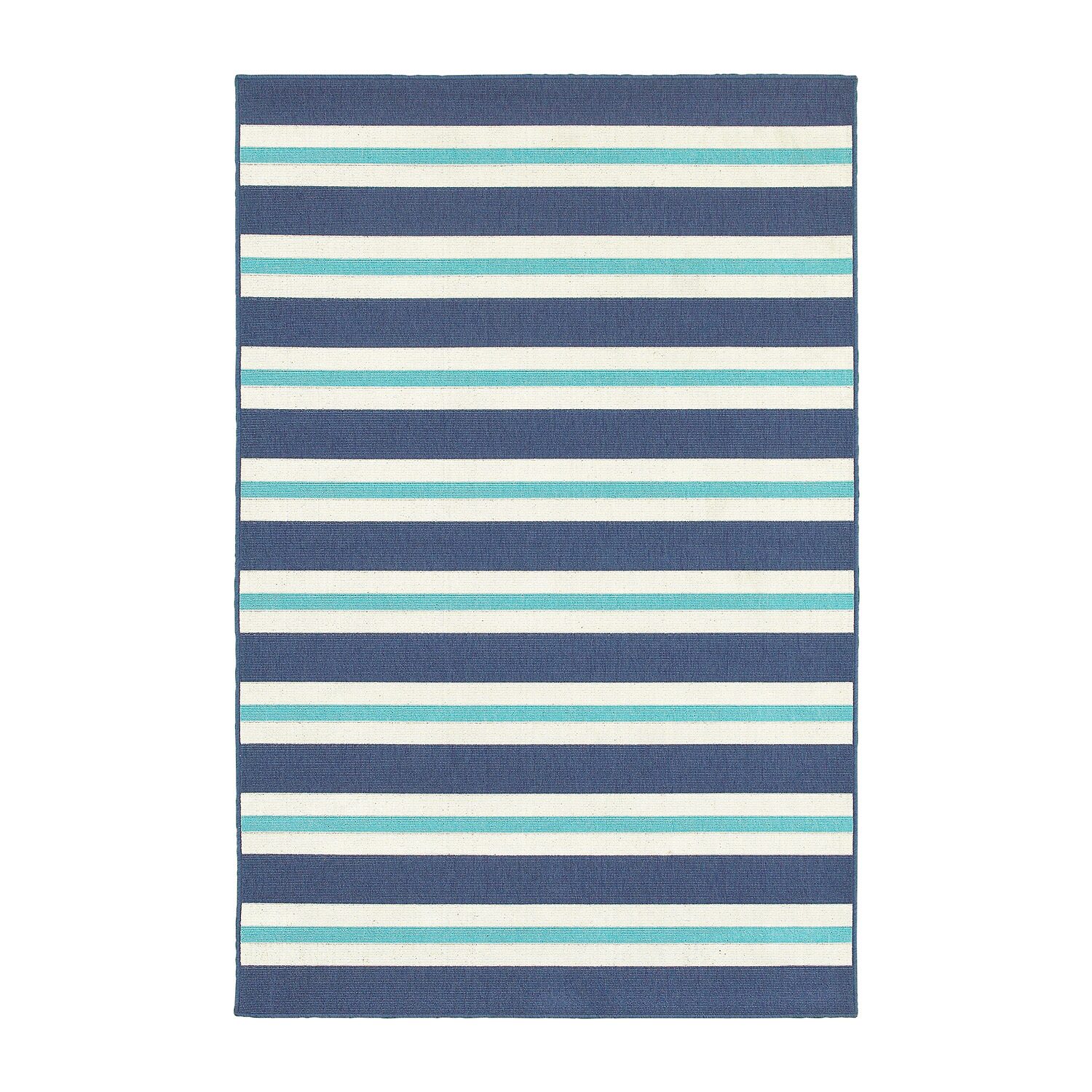 Covington Home Marquesas Striped Indoor Outdoor Rectangular Area Rug