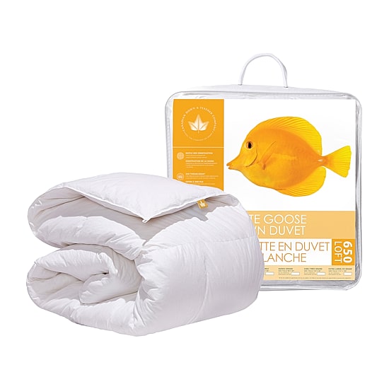 Canadian Down & Feather Company 650 Loft Goose Down Comforter - Regular Weight
