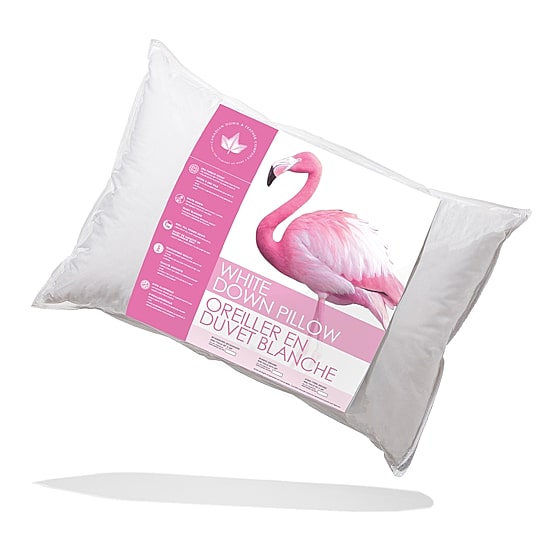 Canadian Down & Feather Company Down 2 Pack Medium Density Bed Pillow
