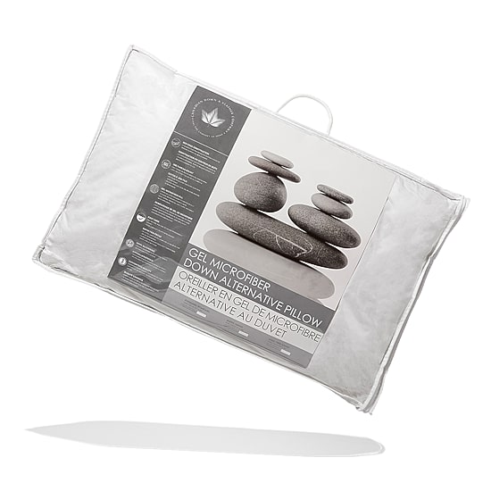 Canadian Down & Feather Company Down Alternative 2 Pack Medium Density Bed Pillow