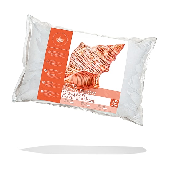 Canadian Down & Feather Company 625 Loft Medium Support Down Pillow