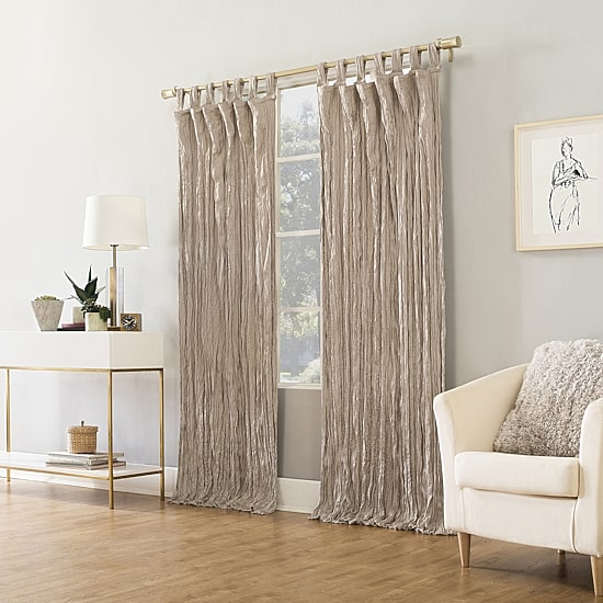 No 918 Odelia Tab Top Sheer Single Curtain Panel