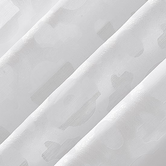 No 918 Yvette Rod Pocket Sheer Single Curtain Panel