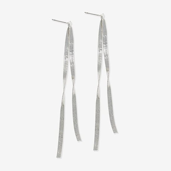 Bold Elements Womens Drop Earrings