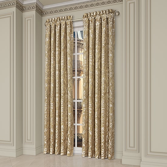 Queen Street Augustina Rod Pocket Energy Saving Light-Filtering Set of 2 Curtain Panel