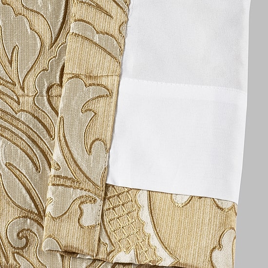 Queen Street Augustina Rod Pocket Energy Saving Light-Filtering Set of 2 Curtain Panel