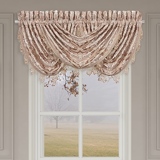 Queen Street Rosalita Rod Pocket Waterfall Valance