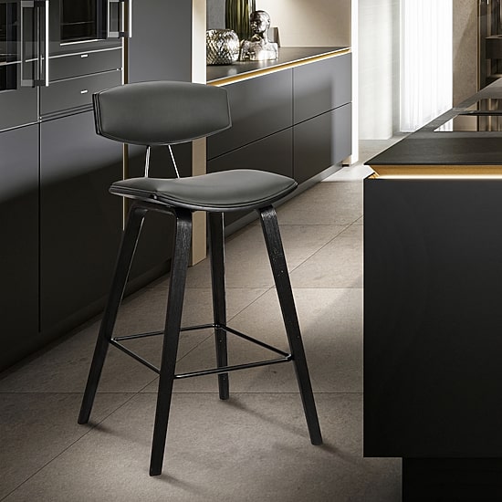 Fox 25.5" Counter Height Upholstered Bar Stool