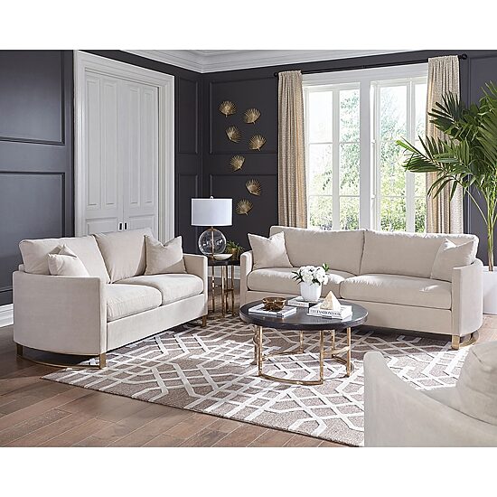 Corliss Track-Arm Loveseat