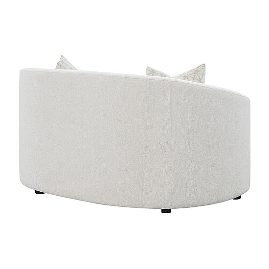 Rainn Pad-Arm Upholstered Loveseat