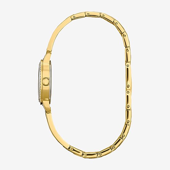 Citizen Quartz Womens Gold Tone Stainless Steel Bangle Watch Ez7012-85e