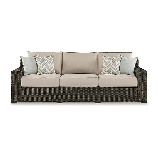 Signature Design by Ashley® Coastline Bay Outdoor Sofa with Cushions
