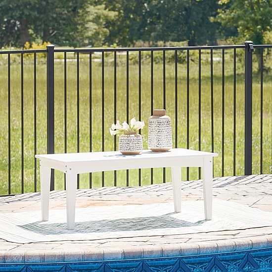 Signature Design by Ashley® Hyland Wave Outdoor Coffee Table
