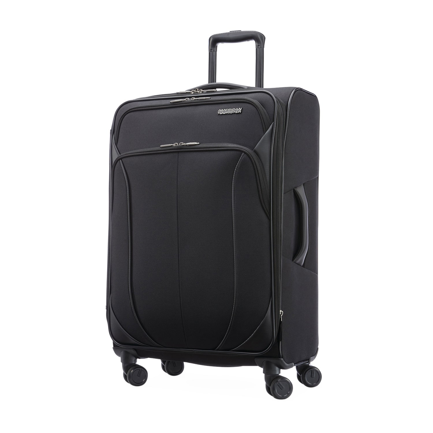 American Tourister 4 Kix 2.0 24 Inch Softside Expandable Checked Spinner Luggage