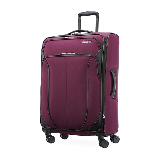 American Tourister 4 Kix 2.0 24 Inch Softside Expandable Checked Spinner Luggage