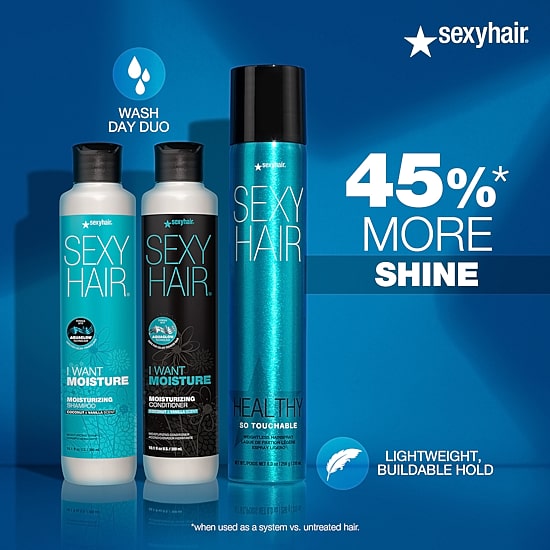 Sexy Hair I Want Moisture Conditioner 10 oz.