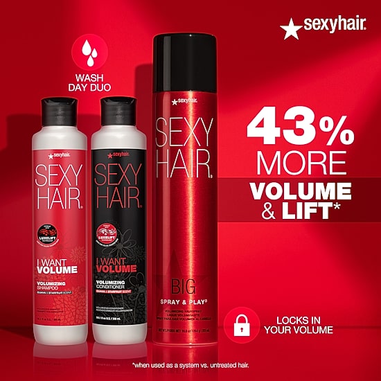 Sexy Hair I Want Volume Conditioner 10 oz.