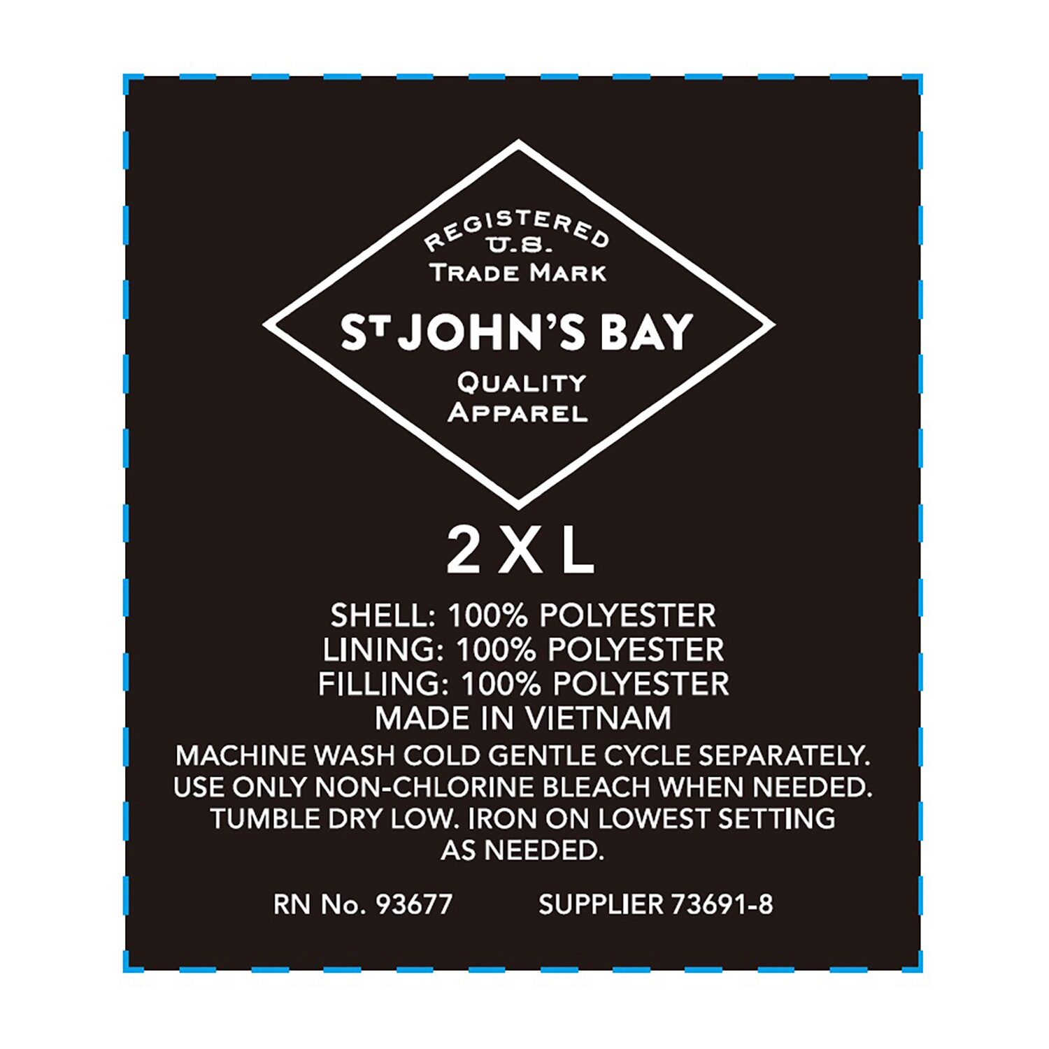 St. John's Bay Mens Midweight Big and Tall Jacket