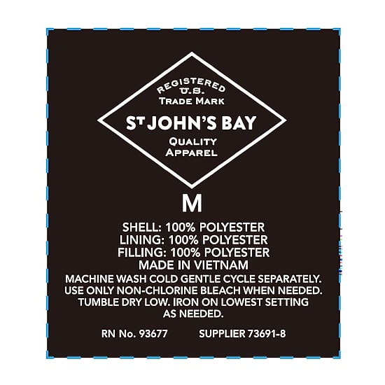 St. John's Bay Mens Midweight Jacket