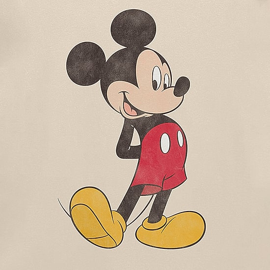 Mens Short Sleeve Mickey Mouse Graphic T-Shirt
