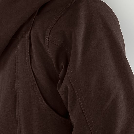 Berne Softstone Quilted Barn Womens Hooded Midweight Work Jacket