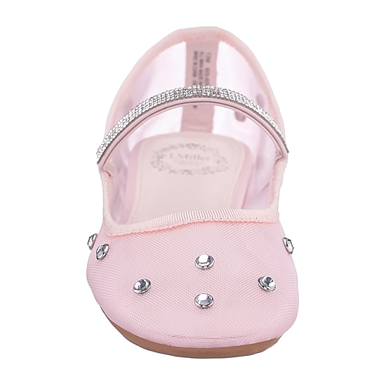 I. Miller Rahma Little & Big Kid Girls Round Closed Toe Ballet Flats