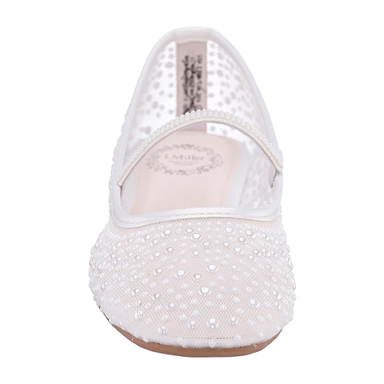 I. Miller Chyvone Big Kid Girls Round Closed Toe Ballet Flats
