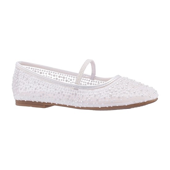 I. Miller Chyvone Big Kid Girls Round Closed Toe Ballet Flats