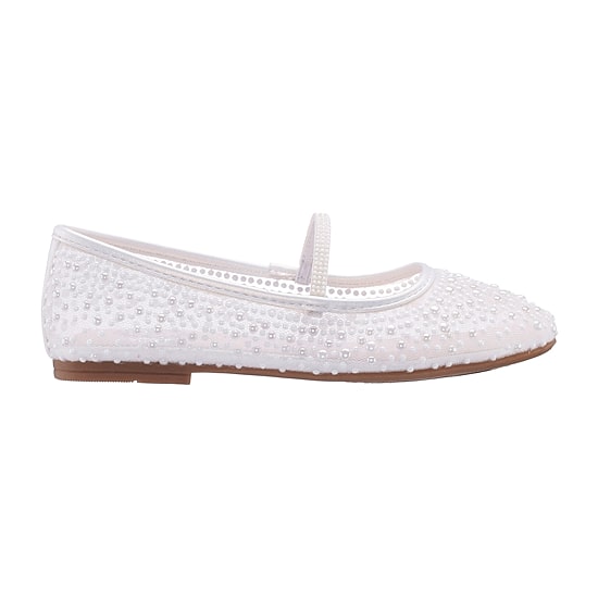 I. Miller Chyvone Big Kid Girls Round Closed Toe Ballet Flats