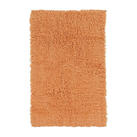 Linon Flokati Solid Woven Rectangular Area Rug