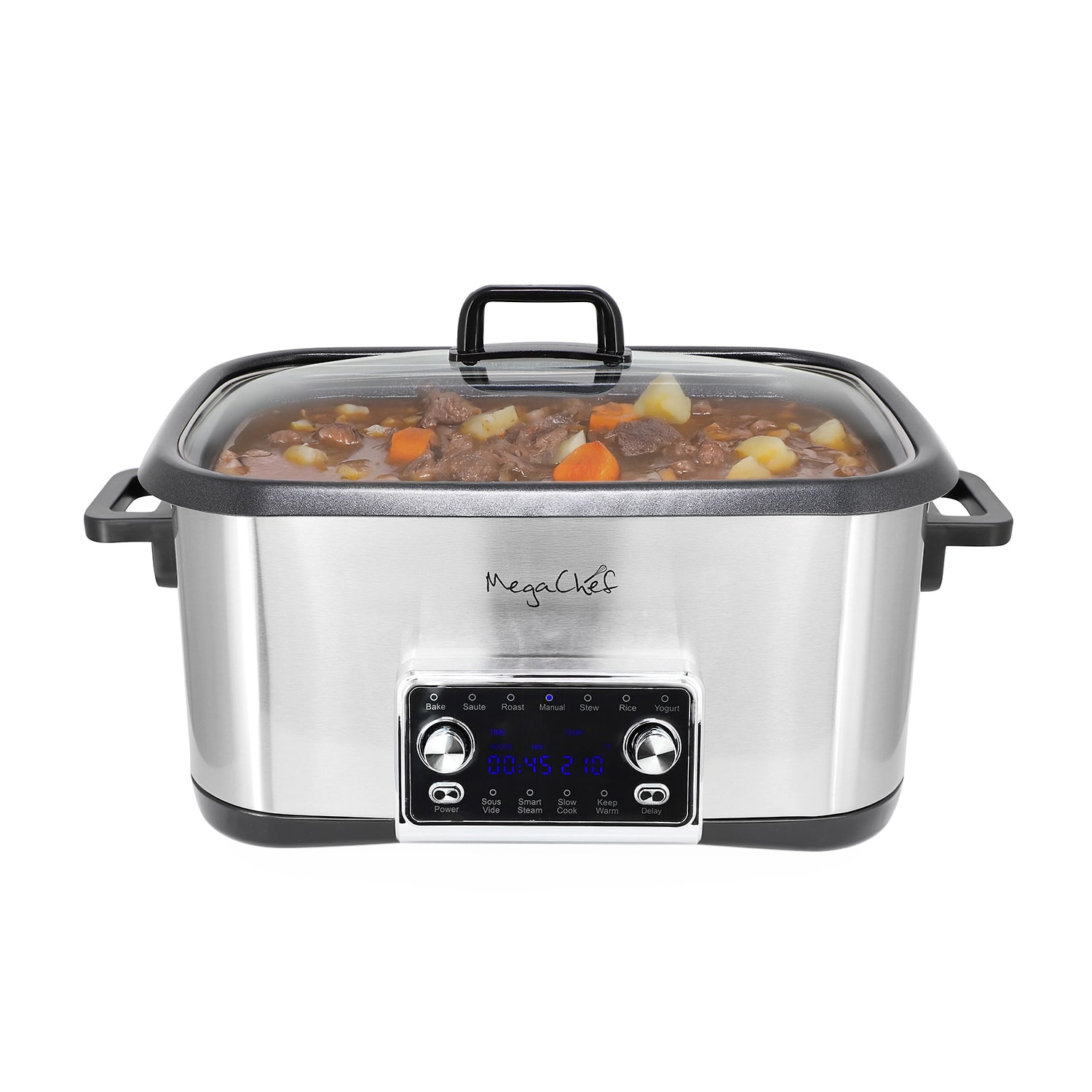 MegaChef 12-In-1 Deluxe Multi 8 Qt Slow Cooker