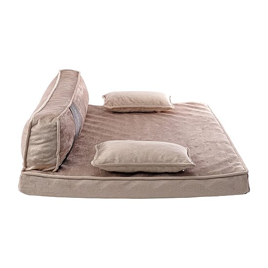 Precious Tails 35" Taupe Orthopedic Pet Bed