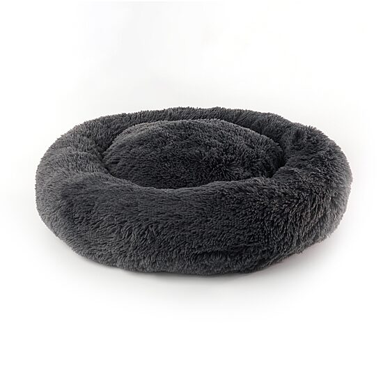 Precious Tails 24" Charcoal Donut Pet Bed