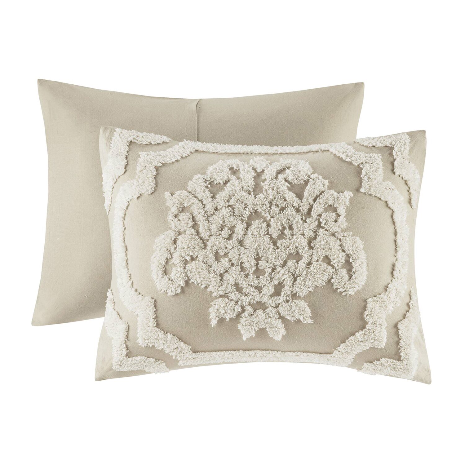 Madison Park Aeriela 3-pc. Damask and Scroll Cotton Comforter Set