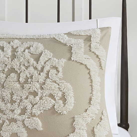 Madison Park Aeriela 3-Pc. Chenille Duvet Cover Set