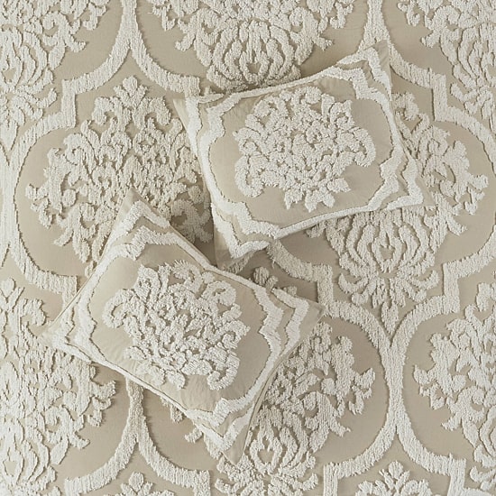 Madison Park Aeriela 3-Pc. Chenille Duvet Cover Set