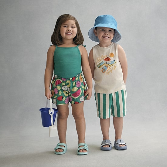 Okie Dokie Toddler & Little Girls Straight Neck Sleeveless Tank Top