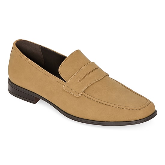 Stafford Mens Cyrus Moc Closed Toe Loafers