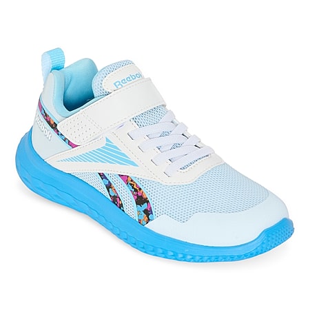 【未使用・希少】comings teen runnings 7インチ Reebok Rush Runner 5 Little Kid Girls Running Shoes, Color: Blue