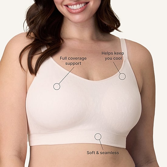 Playtex Womens Multi-Pack Medium Support 2-pc. Wireless Bralette Us4752