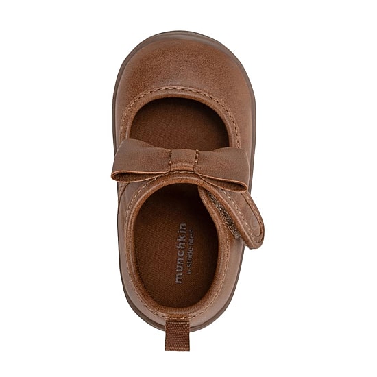 stride rite® Munchkin Cecily Girls Round Closed Toe Slip-On Shoe