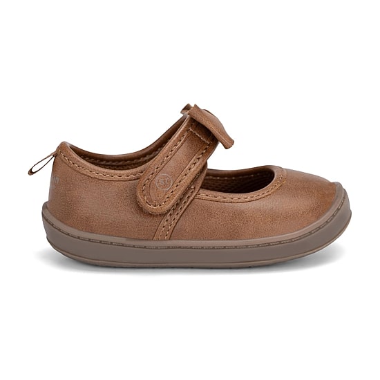 stride rite® Munchkin Cecily Girls Round Closed Toe Slip-On Shoe